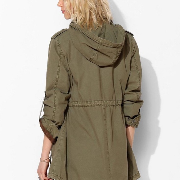 Levi’s Army Green Cotton Parachute Parka - Picture 11 of 11